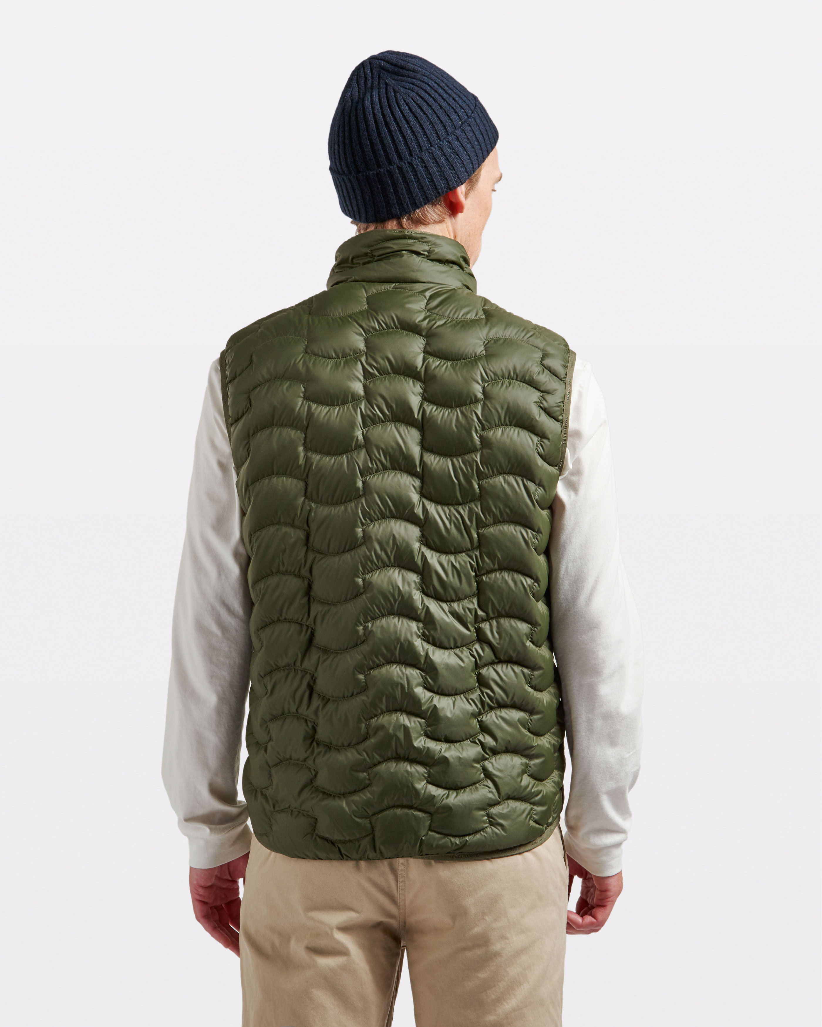 down feather vest