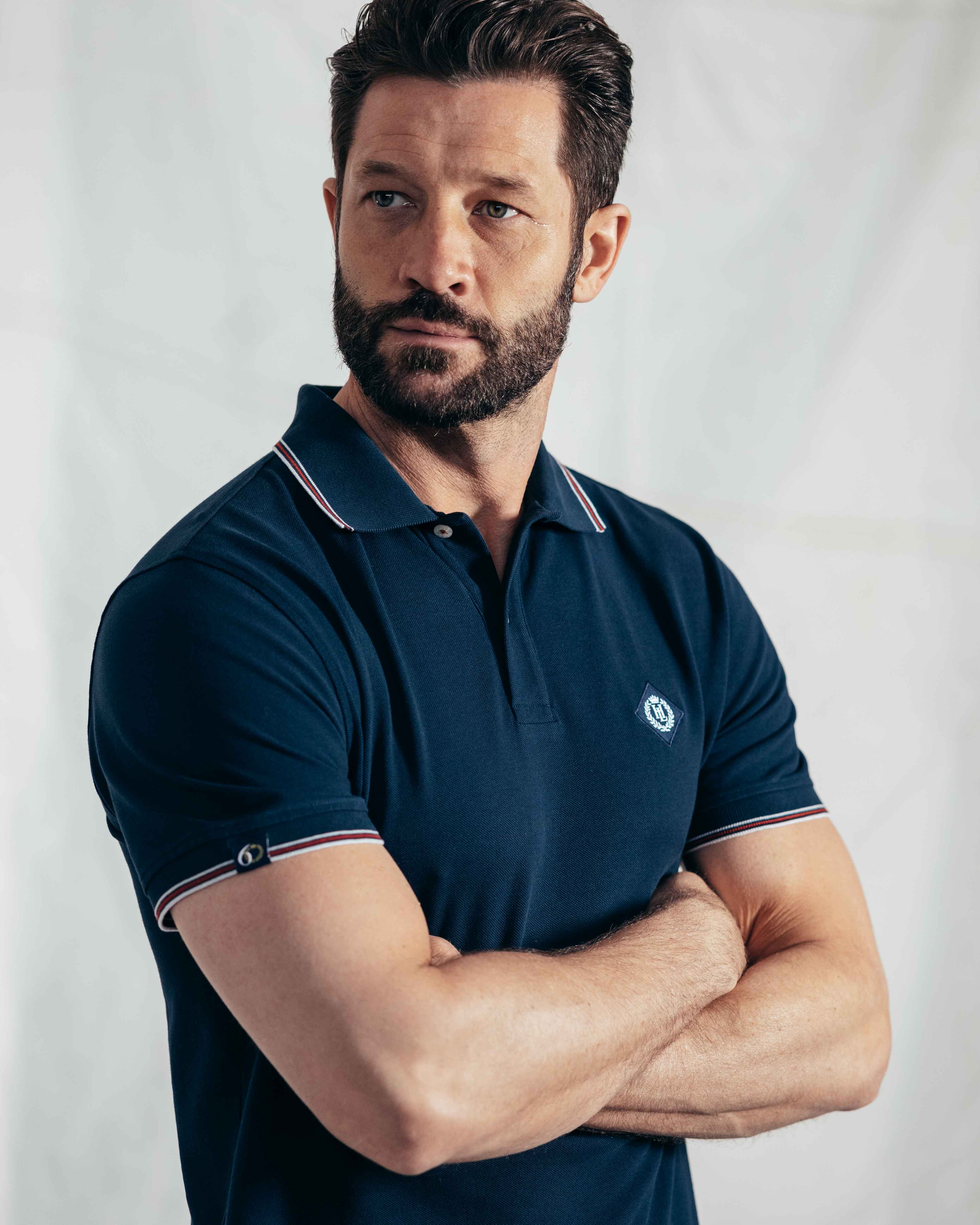 Limited edition and sustainably made the Organic Tipped Polo is