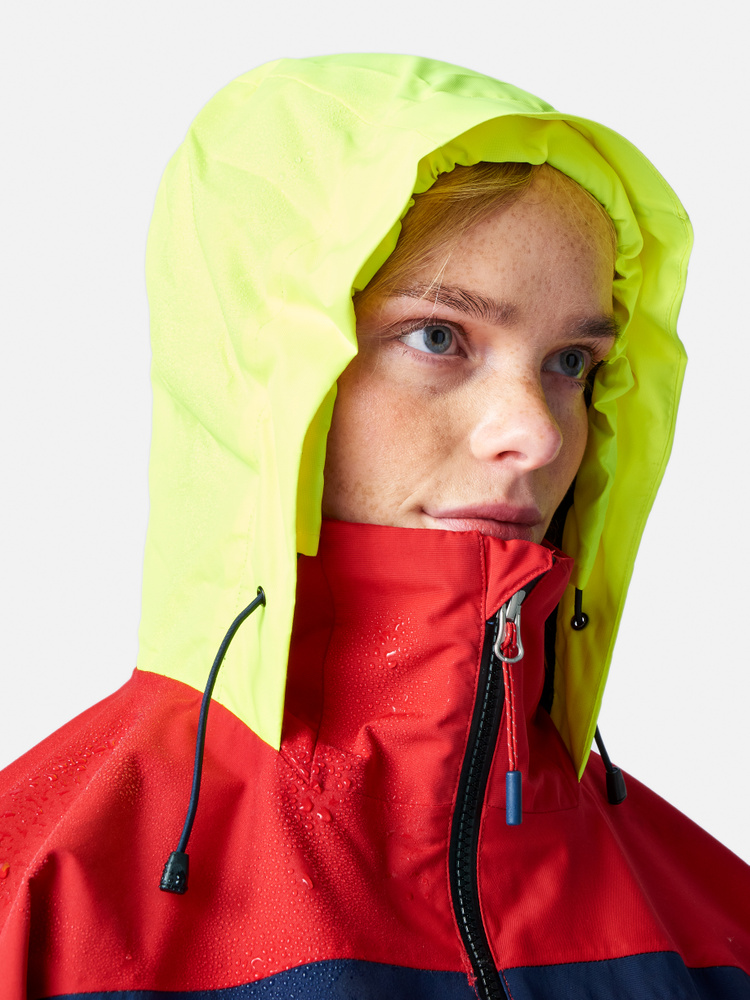 Red sailing jacket store